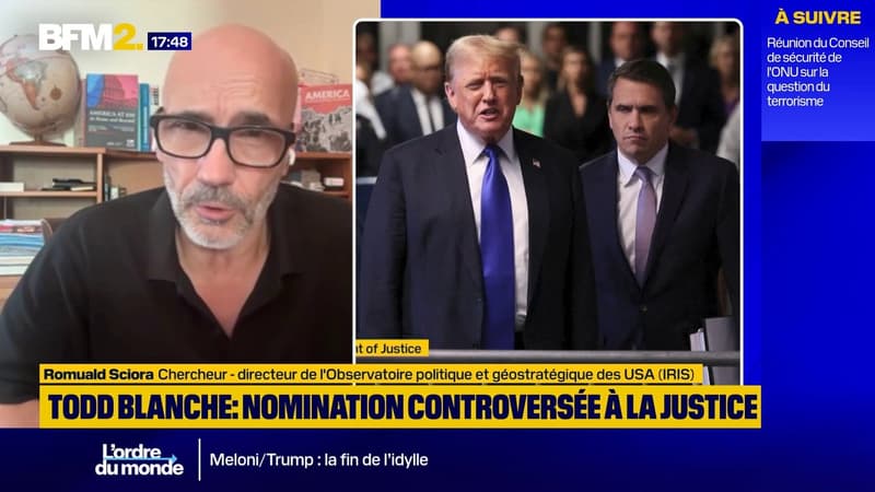 USA: le Sénat valide la nomination controversée de Todd Blanche