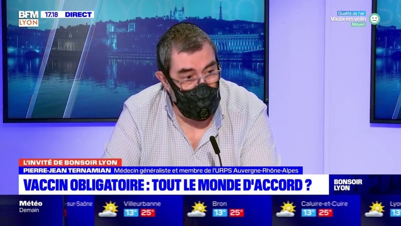 Pierre-Jean Ternamian, membre de l'URPS Auvergne-Rhône-Alpes estime qu'il faut rendre la vaccination obligatoire pour les professionnels de santé