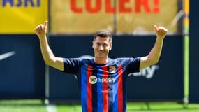 Lewandowski présenté au Camp Nou, 5 août 2022