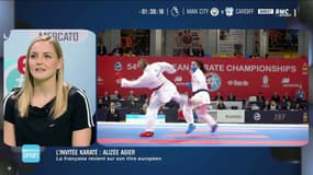 Karaté - Alizée Agier : "J'avais à coeur de rentrer dans la police..."  