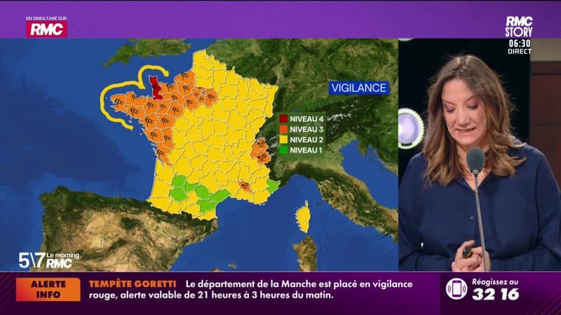 Météo : Une "bombe météo" avec des rafales à 160