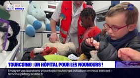 Tourcoing: un hôpital pour les nounours pour former les infirmiers et réduire la crainte des enfants