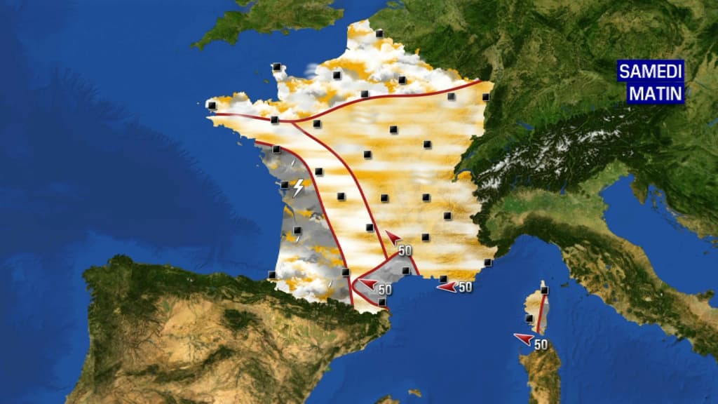 Météo du samedi 25 septembre matin