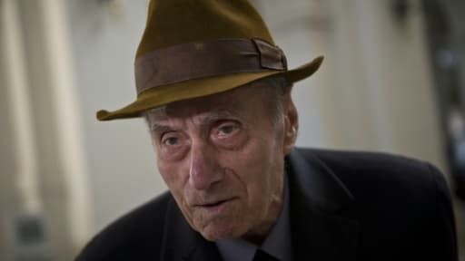 Alexandru Visinescu, ex-commandant d'un des pires pénitentiers de la Roumanie communiste, à la Cour d'appel de Bucarest le 25 mars 2015