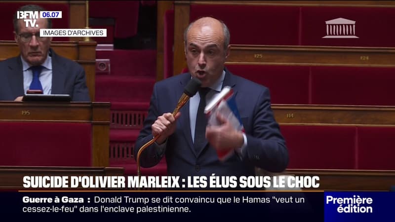 On est sidérés: les élus réagissent avec émotion à la mort d'Olivier Marleix
