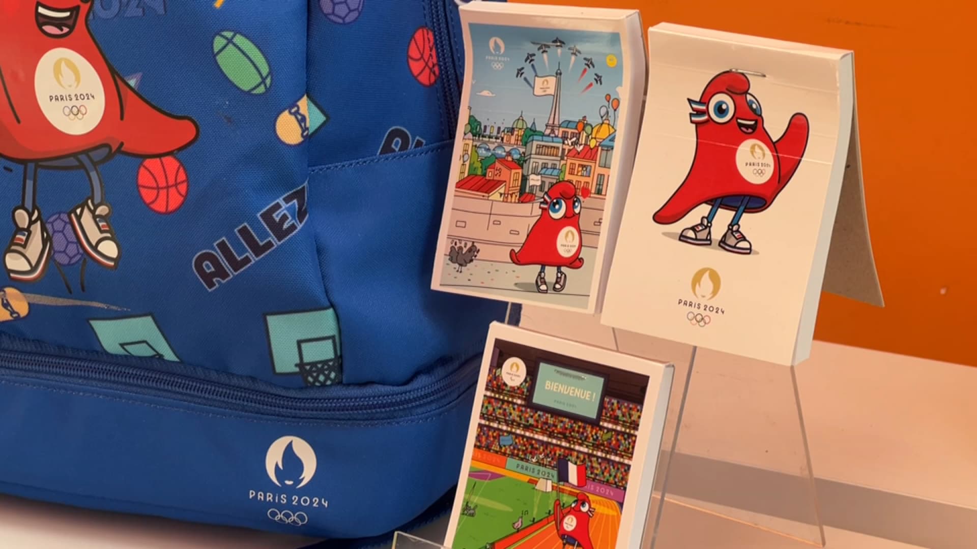 La collection spéciale JO de Paris 2024 de l'entreprise cannoise Hamelin.  