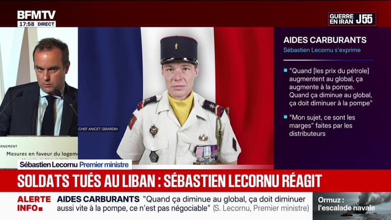 Soldats tués au Liban: 