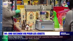 Val-de-Marne: une association collecte et répare les jouets usagés
