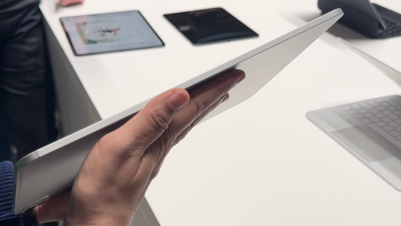 L'iPad Pro M4 de 13 pouces est le produit le plus fin jamais conçu par Apple avec ses 5,1 mm d'épaisseur