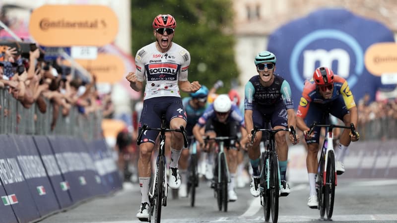 Paul Magnier vainqueur de la 18e etape du Tour d Italie le 28 mai 2026 2293875