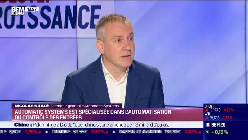 Nicolas Saillé (Automatic Systems) : Automatic Systems est spécialisée dans l'automatisation du contrôle des entrées - 21/07