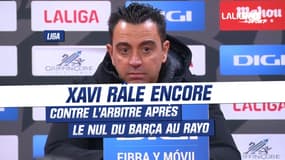 Liga : Xavi peste encore contre l’arbitrage après le nul du Barça au Rayo Vallecano