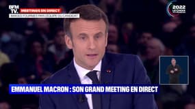 Emmanuel Macron: "Il nous faut protéger nos enfants des violences qu'ils subissent"