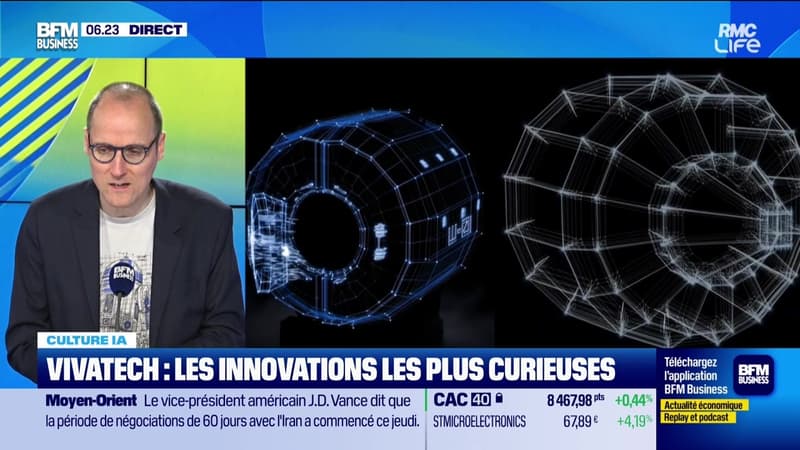 Culture IA : VivaTech, les innovations les plus curieuses, par Anthony Morel - 19/06