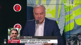 Grenoble: un rond-point financé par la mairie, destiné aux Gilets jaunes - 24/11