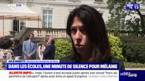 Surveillante tuée à Nogent: pour Julie Benetti (rectrice de l'académie de Paris) il est important d'être "à l'écoute de nos élèves mais également de nos personnels"