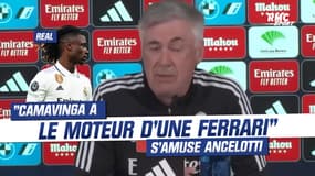 Real Madrid : "Camavinga a le moteur d'une Ferrari" s'amuse Ancelotti