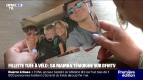 "C'est tout l'avenir qu'elle avait qui n'existe plus": La mère de Margot, tuée à vélo par une automobiliste octogénaire témoigne sur BFMTV