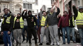 Gilets jaunes à Biarritz.