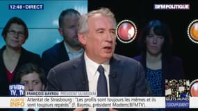François Bayrou sur l'ISF: "Il n'y a rien de pire en politique que les aller-retours perpétuels"