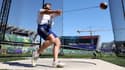 Quentin Bigot lors des Mondiaux d'athlétisme à Eugene