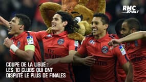 Coupe de la Ligue : Les 10 clubs qui ont disputé le plus de finales