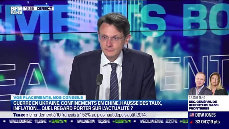 François Monnier (Investir) : Guerre en Ukraine, confinements en Chine, hausse des taux, inflation... Quel regard porter sur l'actualité ? - 03/05
