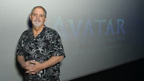 Jon Landau lors de l'ouverture d'une expérience immersive "The Art Of Avatar: The Way Of Water" à Los Angeles en Californie, le 21 avril 2023.