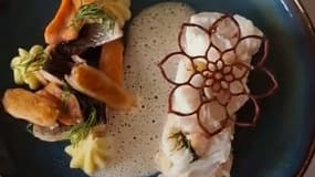 La choucroute au poisson de Christa, participante de "C'est vous le chef" sur BFM Alsace