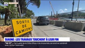 Mandelieu-la-Napoule: les travaux de consolidation des berges touchent à leur fin