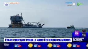 Calvados: le chantier du parc éolien en mer s'accélère 
