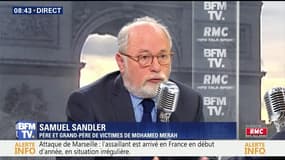 Samuel Sandler face à Jean-Jacques Bourdin en direct