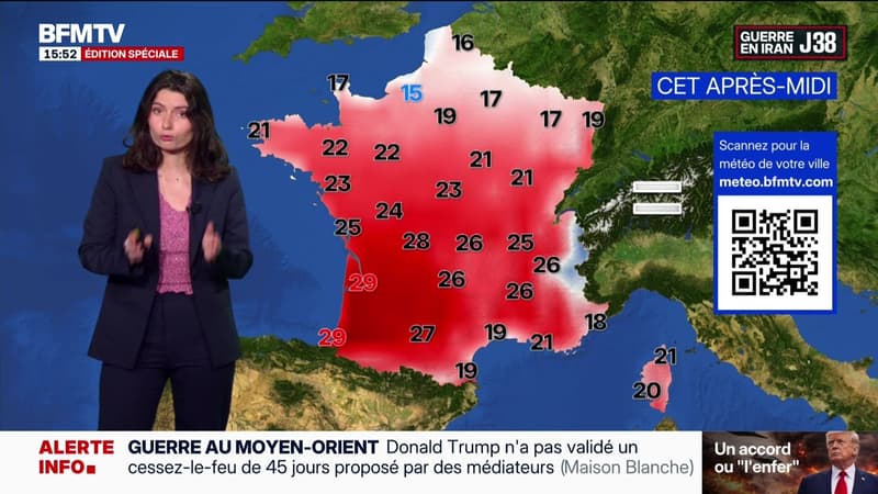 La météo pour ce mardi 7 avril 2026