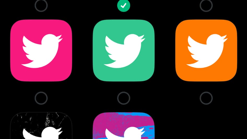 Twitter Blue permet de choisir l'icône de son application mobile.