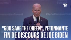  "God save the queen", l'étonnante fin de discours de Joe Biden