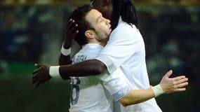 Mathieu Valbuena et Bafétimbi Gomis