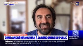 Orne: André Manoukian à la rencontre du public