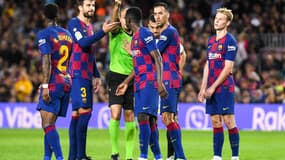 Carton rouge pour Ousmane Dembélé