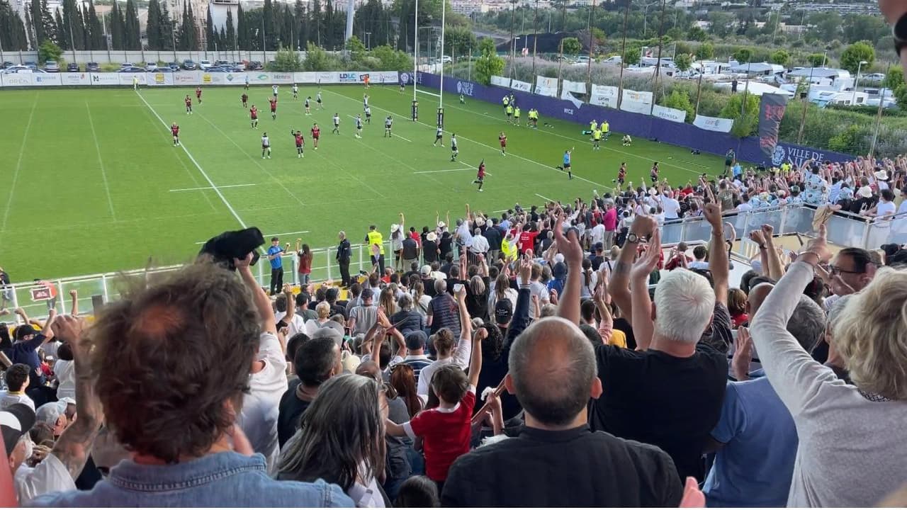 Le Stade Niçois Rugby domine Suresnes et se qualifie en finale de ...