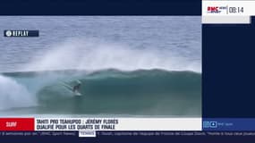 Tahiti Pro Teahupoo: Florès qualifié pour les quarts 