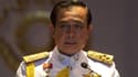 Le général Prayut Chan-O-Cha, ici le 26 mai dernier, s'est adressé à la Nation à la télévision tard vendredi afin de préciser son "agenda d'un an et trois mois pour s'acheminer vers des élections"