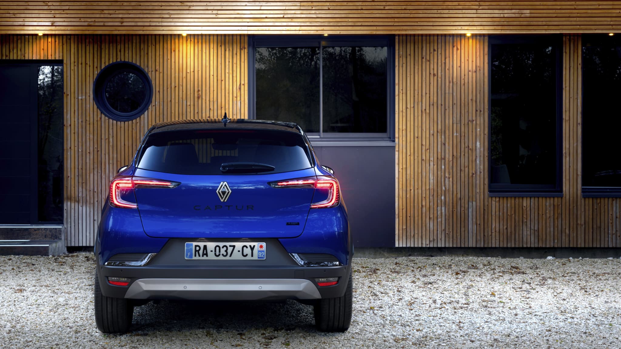 Le nouveau Renault Captur vue de l'arrière