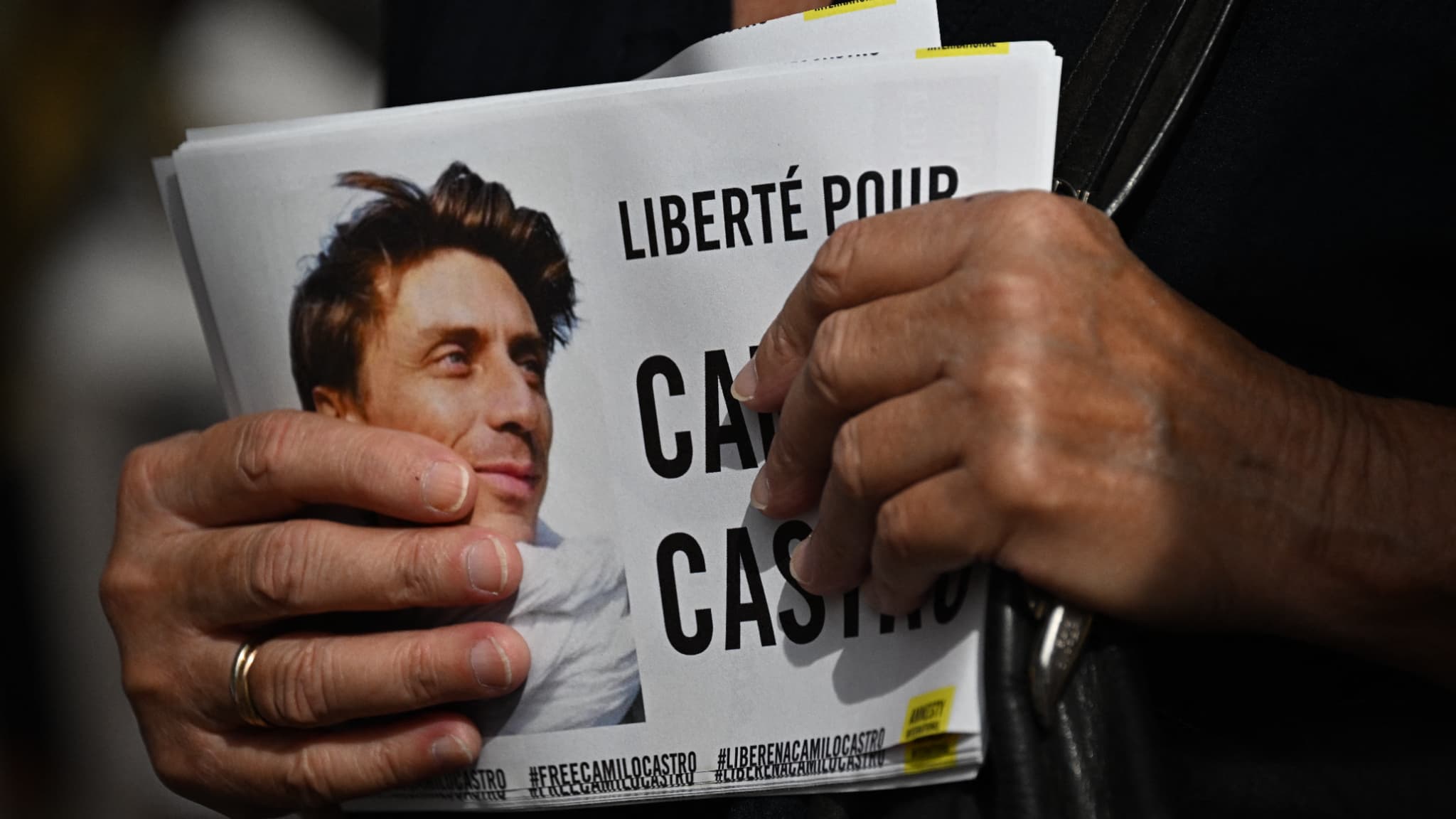 FRANÇAIS DÉTENU AU VENEZUELA: PROCHES ET SOUTIENS ONT MANIFESTÉ À TOULOUSE POUR SA LIBÉRATION