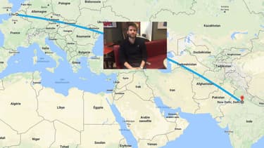 Alexandre Zurcher est arrivé en Inde en 2006
