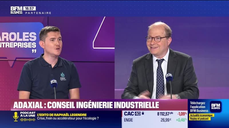 Adrien Lampasona (Adaxial Ingénierie) : Adaxial, conseil ingénierie industrielle - 09/05