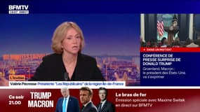 Municipales à Paris: "Emmanuel Grégoire a deux boulets aux pieds", estime Valérie Pécresse