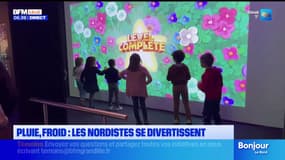 Météo hivernale: les Nordistes se divertissent