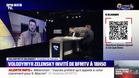 Volodymyr Zelensky assure que l'Ukraine essaie "d'insister sur la nécessité d'évacuer" les populations civiles