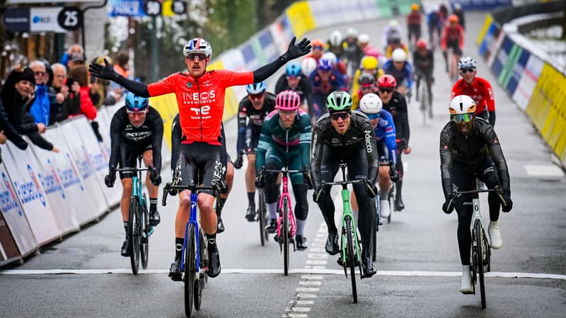 Paris-Nice: neige, chute, victoire française... récit d'une 7e étape particulièrement mouvementée