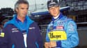 Flavio Briatore et Michael Schumacher en 1995